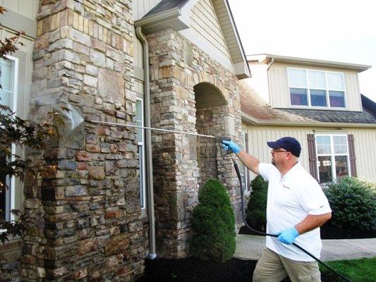 We Power Wash Brick, Vinyl, Block Siding