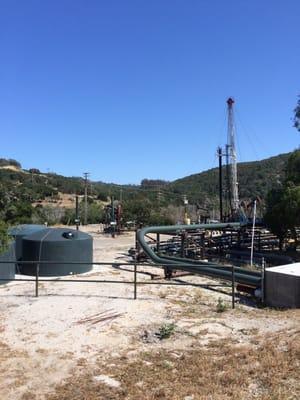 Stinky yucky oil refinery which is on Price Canyon Road, in Edna Valley. Really an eyesore!