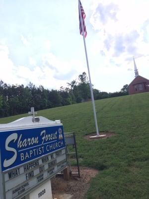 Sharon Forest Baptist Church.