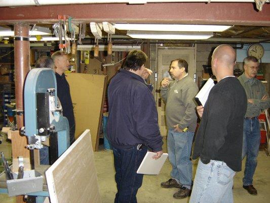 Steve owns & teaches for the NEW ENGLAND SCHOOL of HOME INSPECTORS in Stamford.