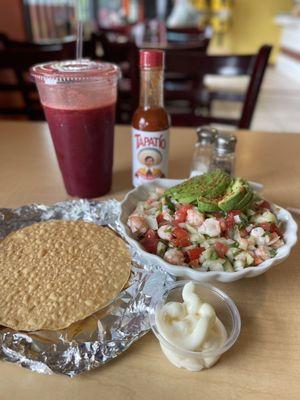 Ceviche de Camaron