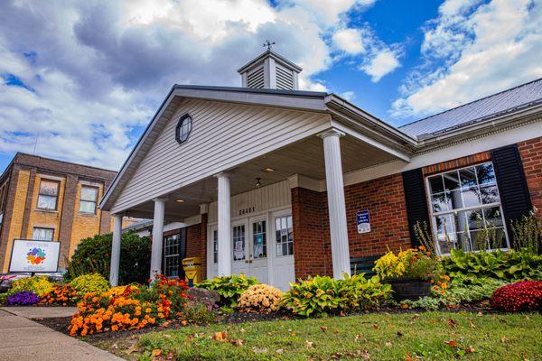 The Coolville Public Library in Coolville Ohio. One of seven branches in the Athens County Public Library system.