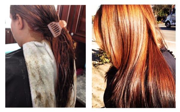 A copper ombre by Clark Russell