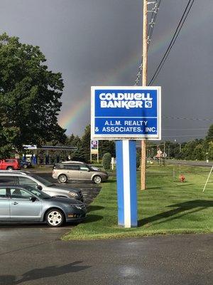 Our office sign on US31