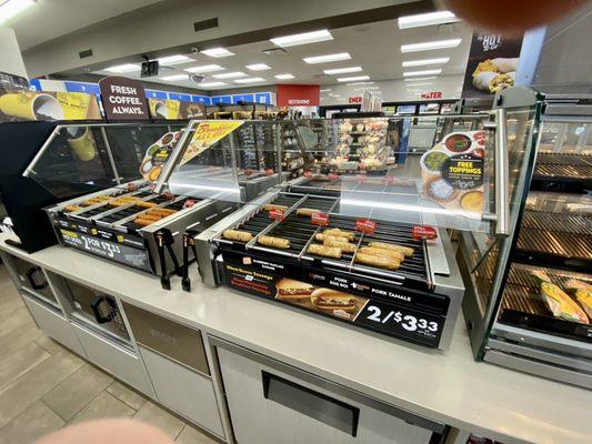 Very cool self serve complete hot dog bar 2 for $3.33