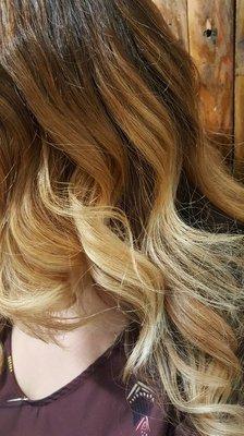 Balayage highlights