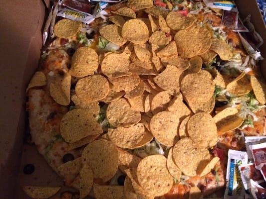 Super taco pizza