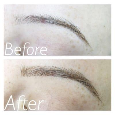 Eyebrow extensions by Binita!