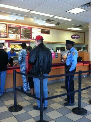 It's still true that cops love donuts.