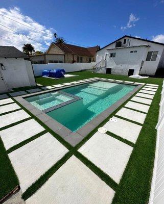 Back yard remodel