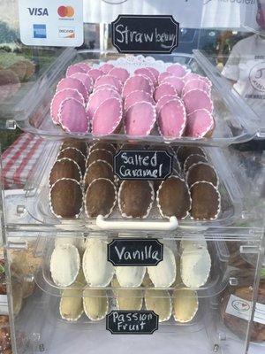 Assorted flavored Madeleines