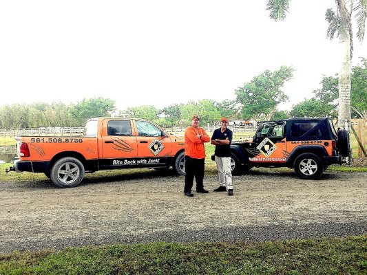 From right to left, Ignacio Corral and Adam Shepaum. The best Pest Control knowledge in Palm Beach County!