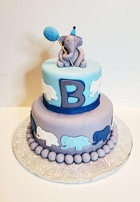 custom baby shower cake