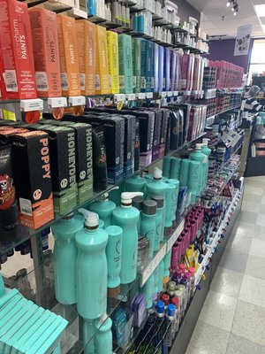 Wella direct dye, Suavecita direct dye, & MalibuC hair care