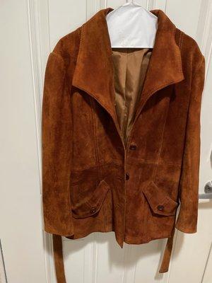 Leather and Suede Vintage Jacket