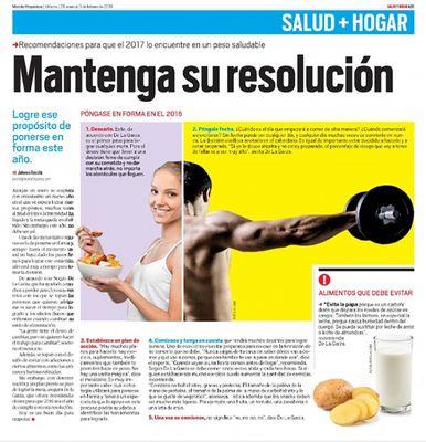 Keep your new years weight loss resolution  mundo Hispanico interview