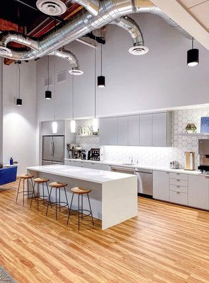 Commercial Project: Workplace, warehouse, and breakroom design in Sacramento, CA