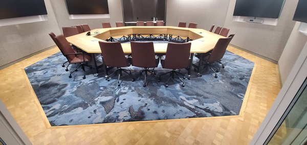 Boston Consulting Group - Endgrain wood floor