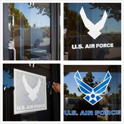 Proud to provide our services to the U.S. Air Force