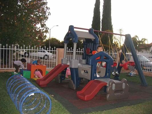 Front yard play area