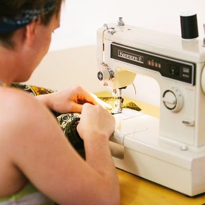 Sewing class at Workroom Social.