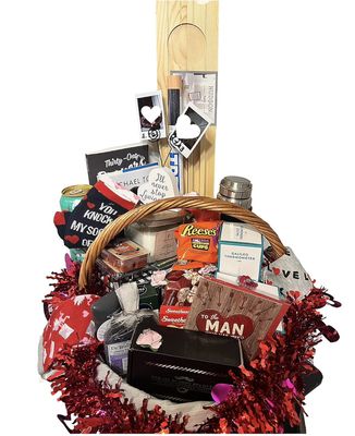 Custom Valentine's Day Gift Basket