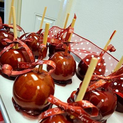 Delicious Red Candy Apples