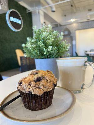 Coffee and muffin