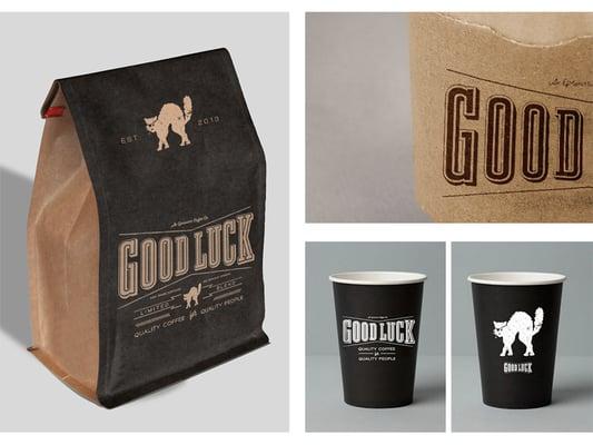 Good Luck Coffee: Branding