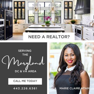 Need A Realtor! Contact Marie Claire Ntam