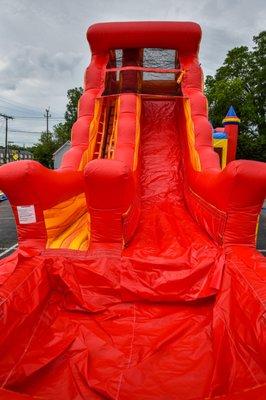 18' Fire Wave Water Slide