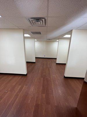 New offices completed in Staten Island including: new VCT flooring,  new room partitions and new drop ceiling