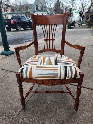 Dining chair , full reupholstery