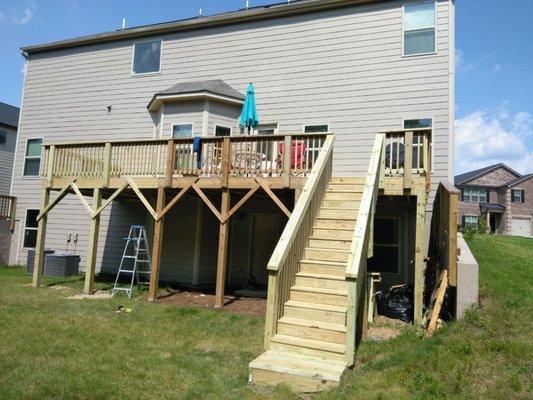 Deck in Hampton, GA