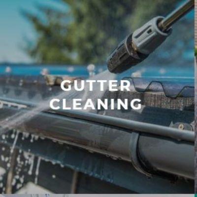 Gutter Cleaning Process