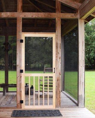 Custom screen doors