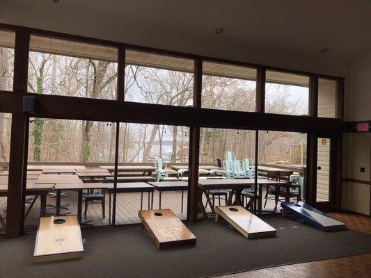 Indoor Winter Cornhole