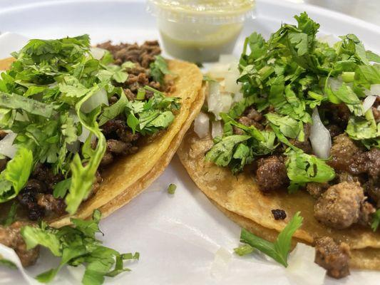 Steak tacos