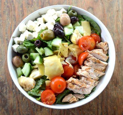 Greek Salad w/ Grilled Chicken