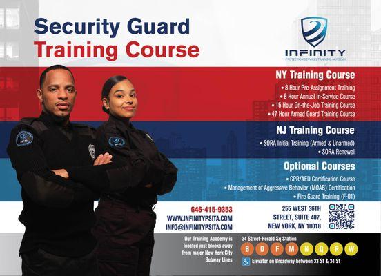 Infinity Protection Services Training Academy