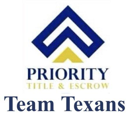 My team is Team Texas texans@prioritytitleus.com