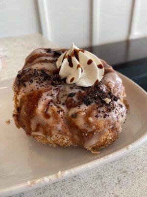 Cookies and cream doughnut