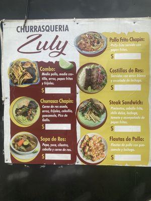 Many great choices! Also options not featured here.  Hubby recommends Pollo Frito Chapín