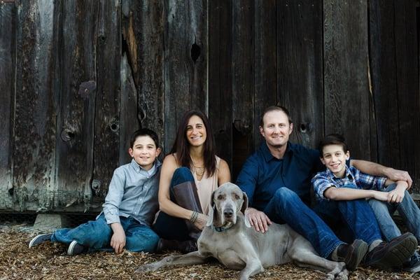 Dr. Gross & his family