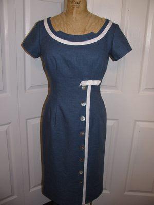 Custom reproduction dress from "Mad Men".