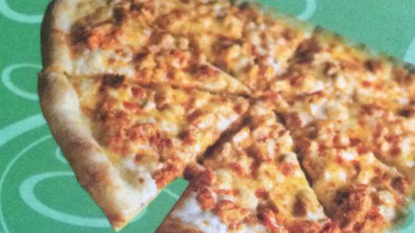 Buffalo chicken pizza