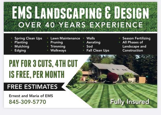 EMS Landscaping and Design