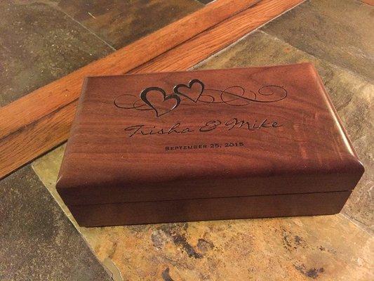 Laser Engraved Box