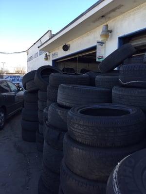 Amazing! Guys were on lunch and stopped eating and help my fiancé change his three tires within twenty minutes.