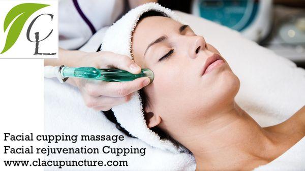 Facial cupping Massage